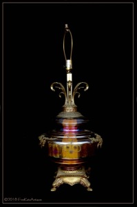Falkenstien Opalescent Glass Lamp