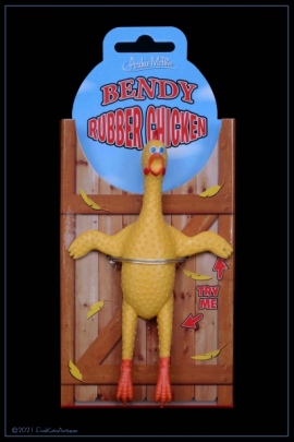 Bendy Rubber Chicken