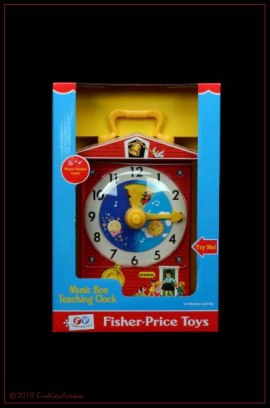 Fisher Price Music Box Teaching Clock