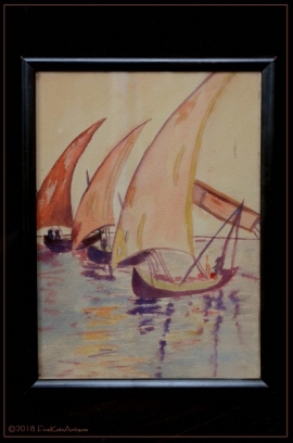 Sailboat Watercolor